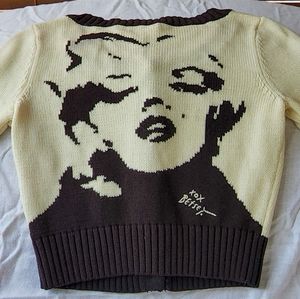 BETSEY JOHNSON MARILYN MONROE SWEATER